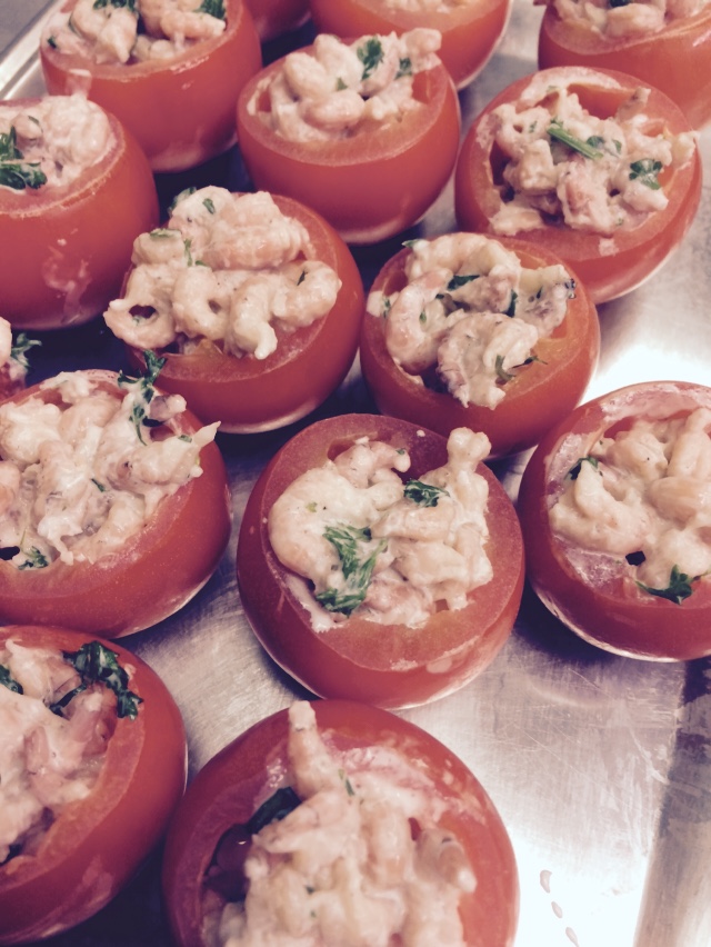 Catering hapjes voor receptie
